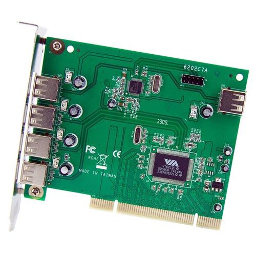 7 Port PCI USB Card Adapter - Achat / Vente sur grosbill.com - 1