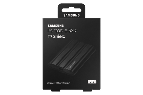 Samsung T7 SHIELD 2To Black (MU-PE2T0S/EU) - Achat / Vente Disque SSD externe sur grosbill.com - 6