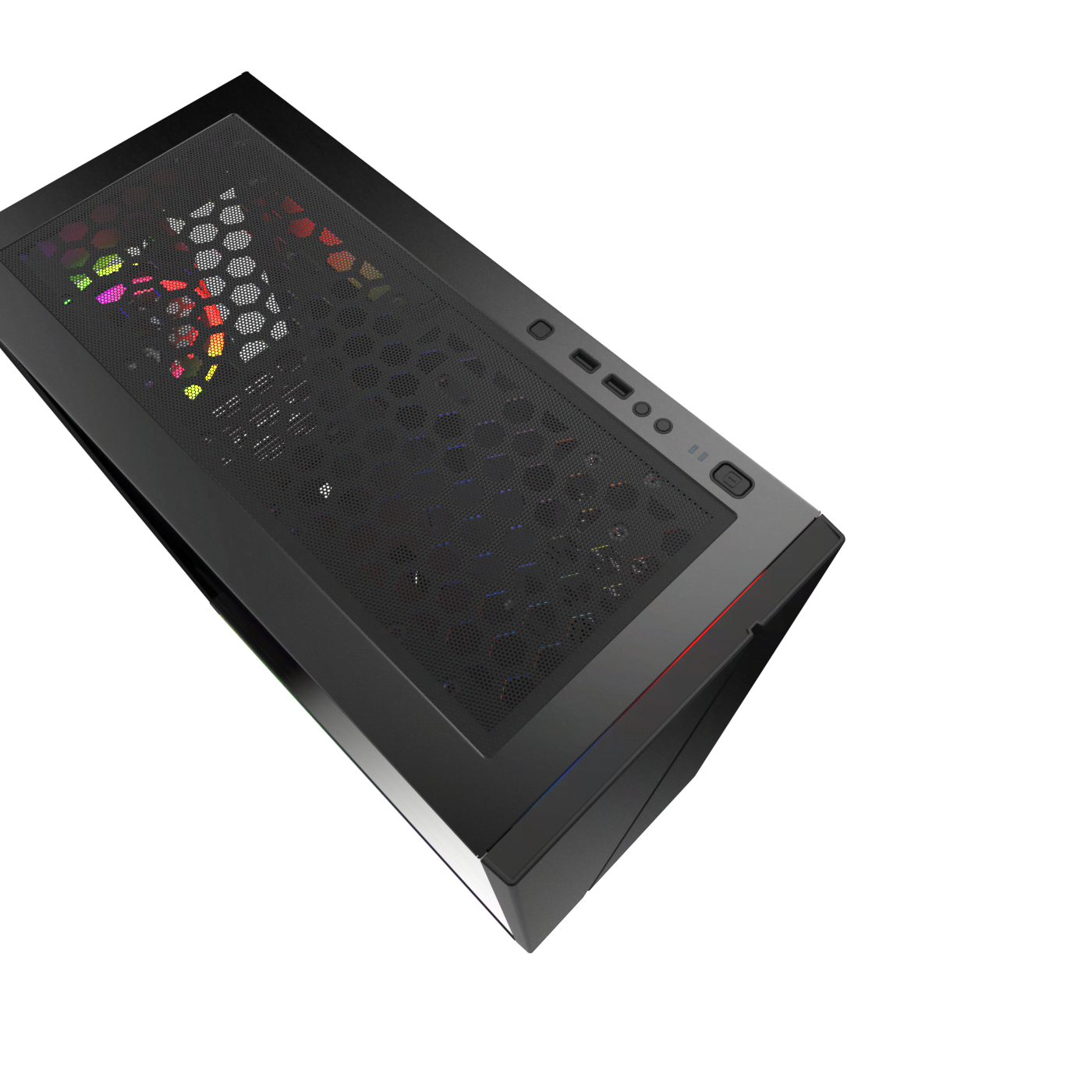 BLACK DESTROYER Strip-G - ARGB - MT/ATX - grosbill.com - 2