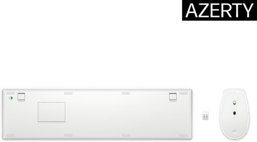 655 WIRELESS KB/MSE COMBO WHT - Achat / Vente sur grosbill.com - 1