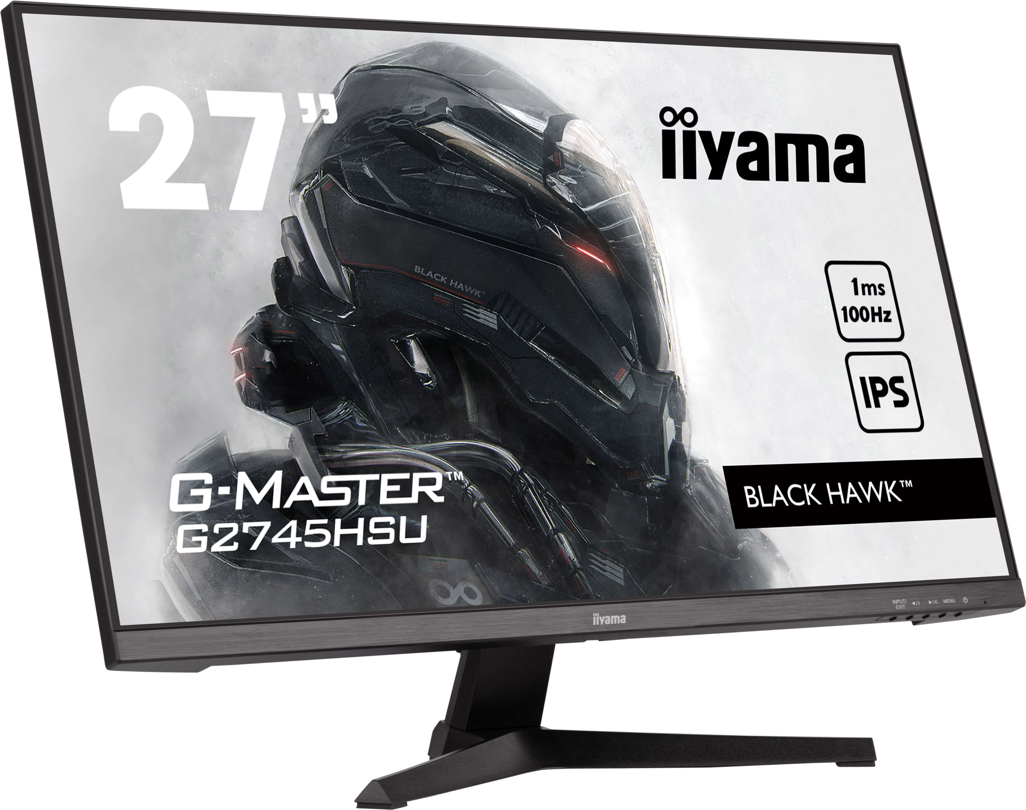 Iiyama 27 pouces  G2745HSU-B2 - Ecran PC Iiyama - grosbill.com - 3