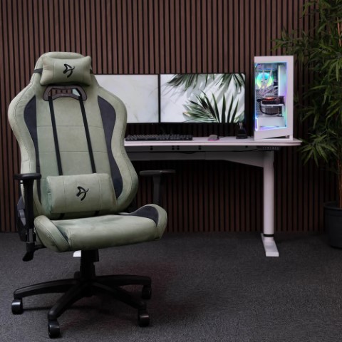 Arozzi Torretta Supersoft Vert - Siège PC Gamer - grosbill.com - 4