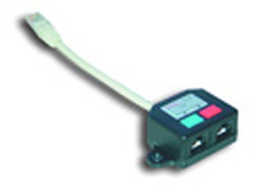 RJ45 - 2 mètres serti droit et blindé - cat.5e 100  - 0