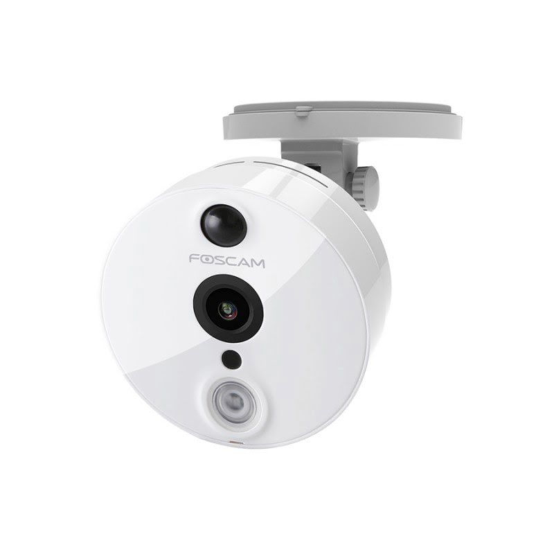 Foscam C2 Caméra IP 1080p WiFi IR Audio Micro-SD Blanche - Webcam - 3