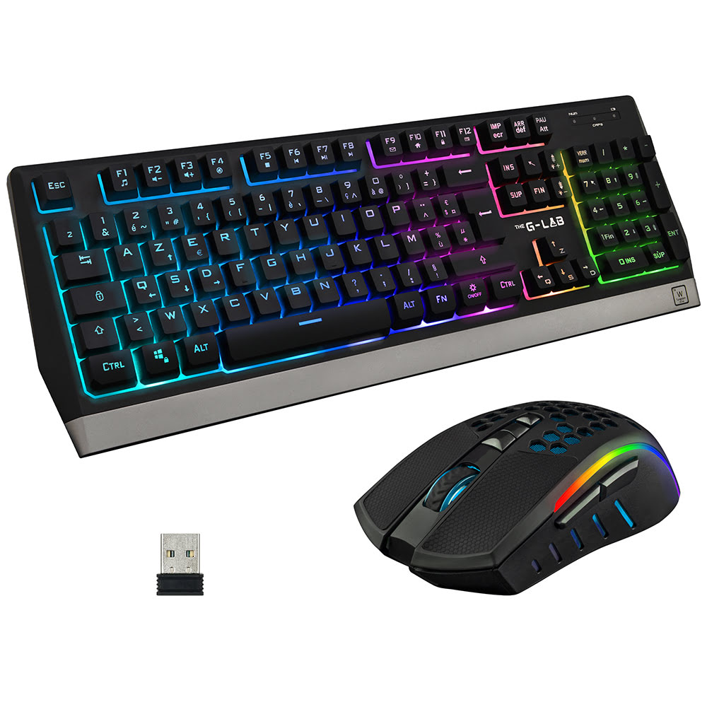 The G-LAB Combo Tungsten - Pack Clavier/Souris - grosbill.com - 0