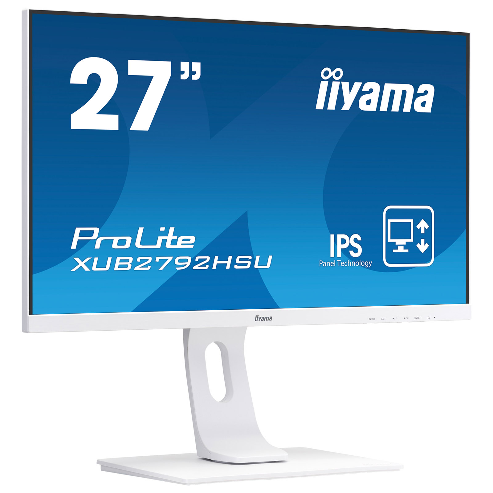Iiyama 27 pouces  XUB2792HSU-W1 -- - Ecran PC Iiyama - grosbill.com - 2