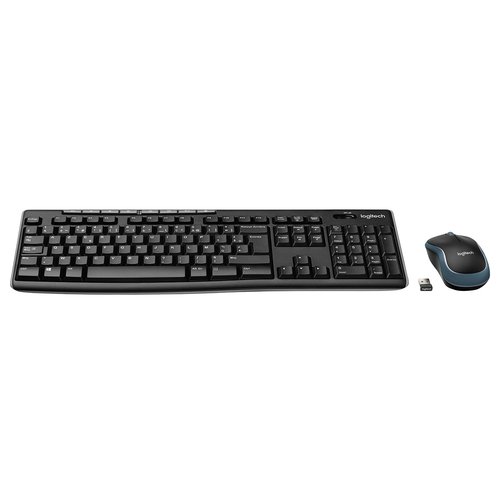 Wireless Combo MK270 Ensemble sans fil fiable Noir - Achat / Vente sur grosbill.com - 1