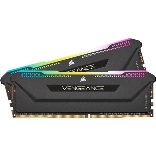 Corsair Vengeance RGB Pro SL, DDR4-3200, CL16 - 16 GB Dual-Kit, schwarz - Achat / Vente sur grosbill.com - 5