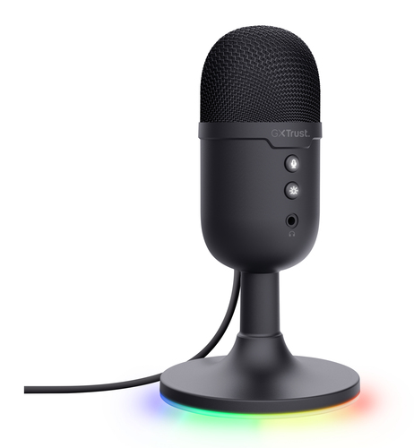 Trust YUNIX - Microphone - Noir (25372) - Achat / Vente Accessoire Streaming / Vlogging  sur grosbill.com - 1