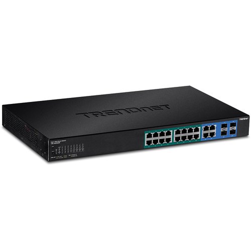 TrendNet TPE-1620WSF - 20 (ports)/10/100/1000/Avec POE/Manageable/Cloud