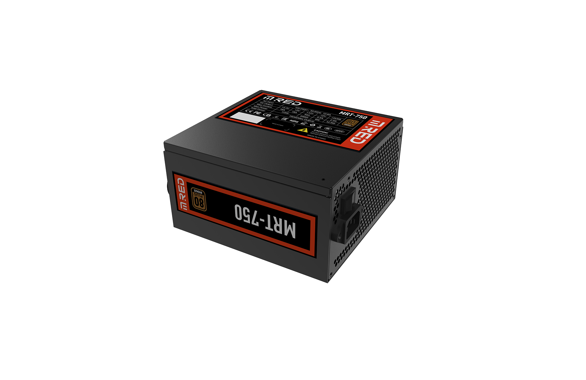 M.RED 80+BRONZE (750W) - Alimentation M.RED - grosbill.com - 0