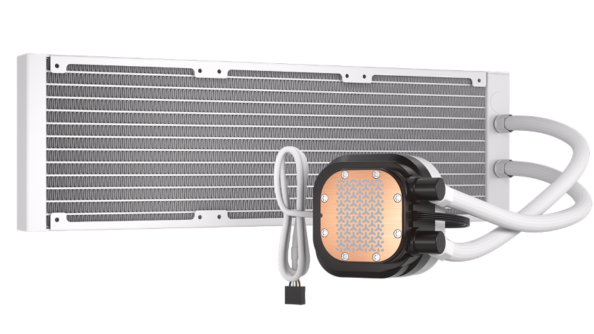 Corsair NAUTILUS 360 RS LCD - 360mm - Blanc - Watercooling - 2