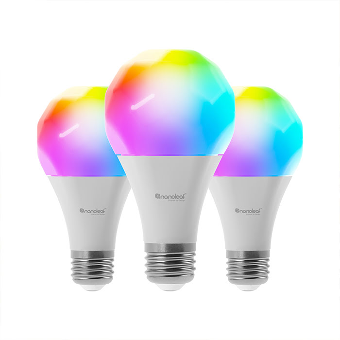 Nanoleaf Essentials Smart A19 Ampoule E27 - 3 pièces (NL45-0800WT240E27-3PK --) - Achat / Vente Objet connecté / Domotique sur grosbill.com - 2