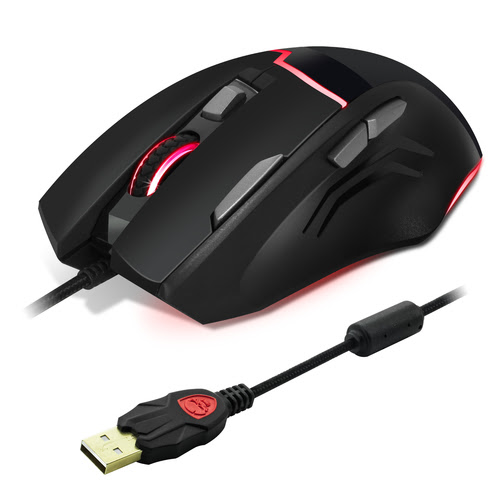 Spirit of Gamer - Souris Gamer sans fil - 10.000 DPI - RGB - Rechargea