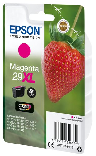 Epson Ink/29XL Strawberry 6.4ml MG SEC - Achat / Vente Consommable imprimante sur grosbill.com - 1