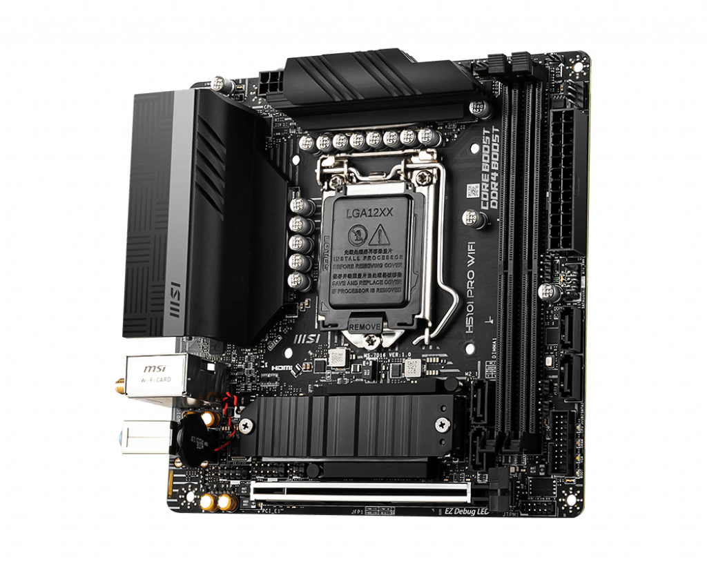 MSI H510I PRO WIFI Mini-ITX  - Carte mère MSI - grosbill.com - 2