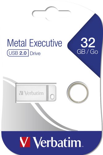 Metal Execut USB 2.0 Drive Silver 32GB - Achat / Vente sur grosbill.com - 5