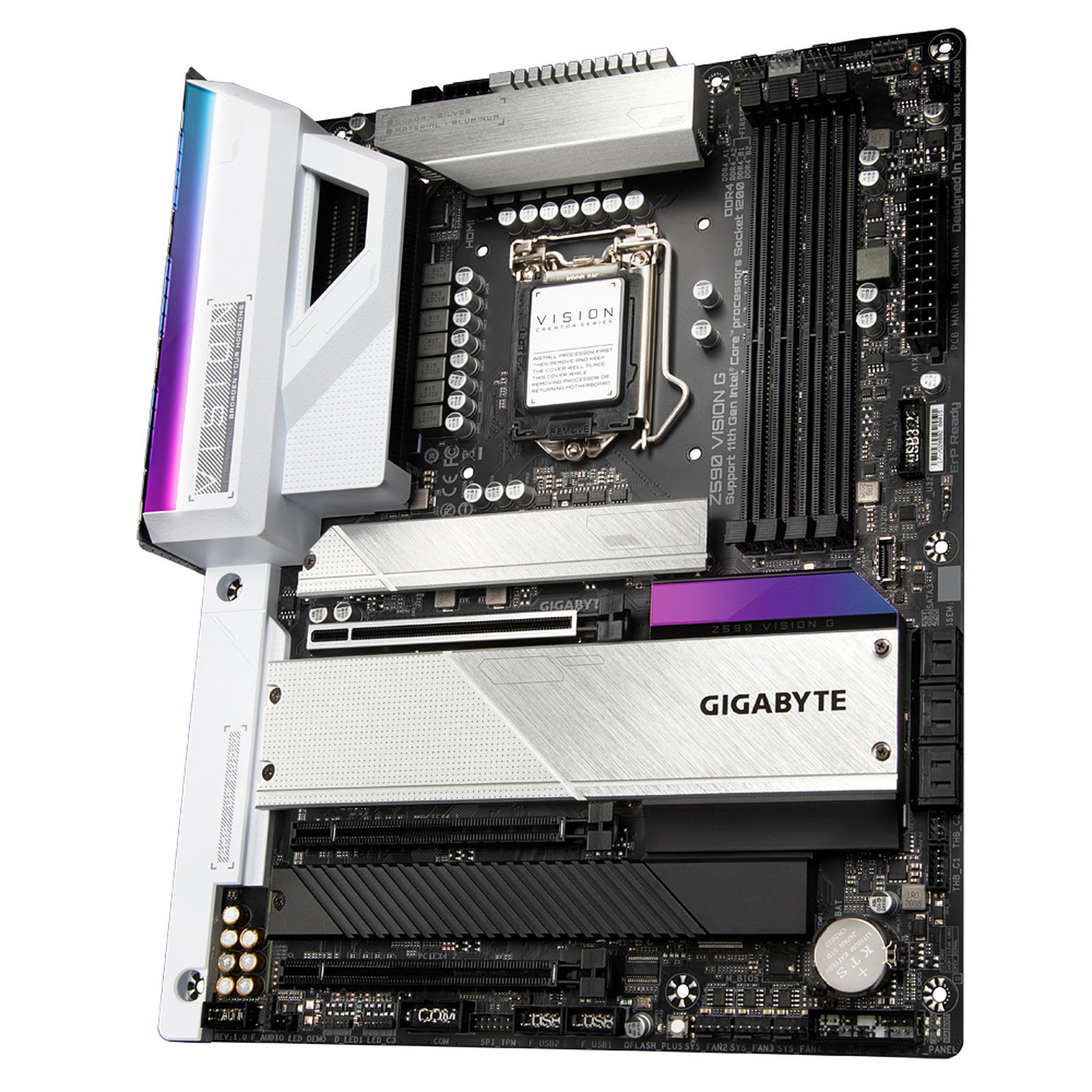 Gigabyte Z590 VISION G ATX  - Carte mère Gigabyte - grosbill.com - 2