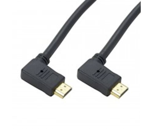 Grosbill Connecteur HDMI Coudé à 90° 3.00 m Anthracite (KNV34200E30 --) - Achat / Vente Réseau divers sur grosbill.com - 0