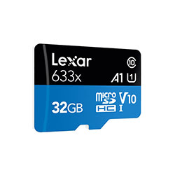 image produit Lexar Micro SDHC 32Go Class 10 LMS0633032G-BNNNG Grosbill