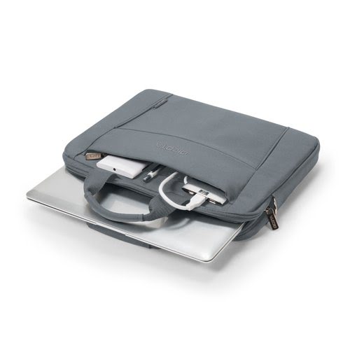 Eco Slim Case BASE 13-14.1 Grey (D31305-RPET) - Achat / Vente sur grosbill.com - 5