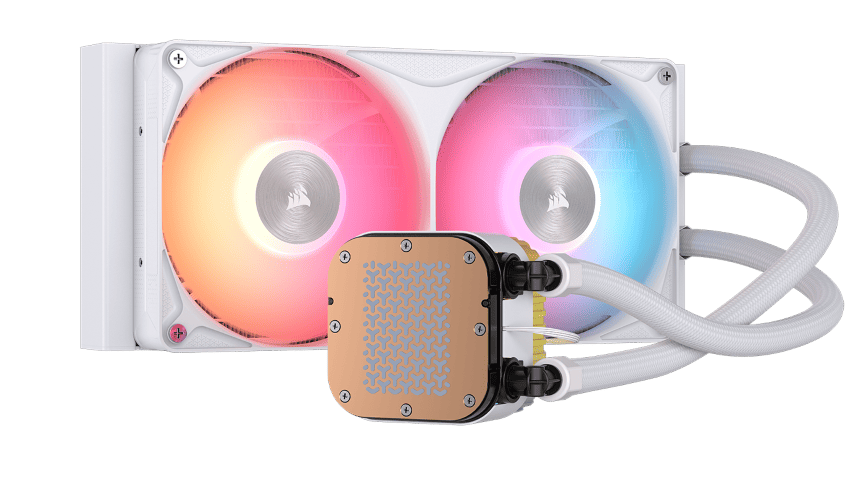 Corsair NAUTILUS II 360 RS ARGB - 360mm - Blanc - Watercooling - 2