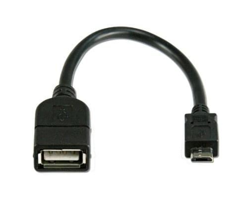 Cable Micro USB vers USB A Femelle pour Tablette  - 0