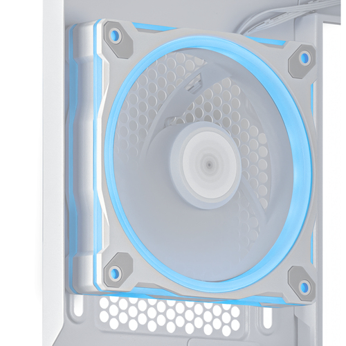 Asus Prime AP202 TG ARGB Blanc Blanc - Boîtier PC Asus - 10