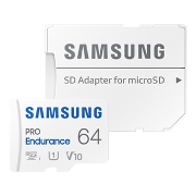 Samsung PRO Endurance - Micro SDHC 64Go V30 - Carte mémoire - 3