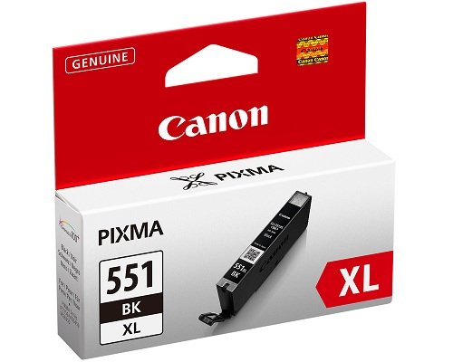 Canon Ink/CLI-551XL Cartridge BK BLIST+SEC - Achat / Vente Consommable imprimante sur grosbill.com - 0