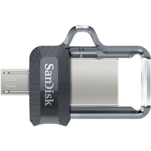 Sandisk 64Go USB3.0/Micro USB - - Clé USB Sandisk - grosbill.com - 1
