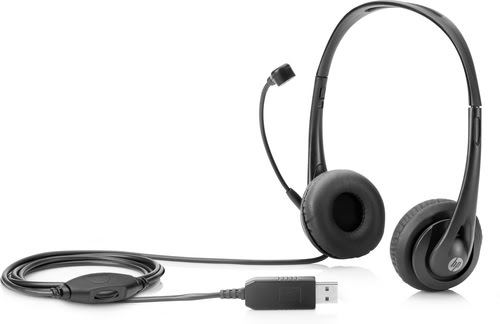 HP Casque stereo USB
