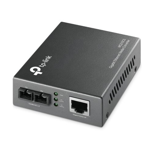 TP-Link Convertisseur RJ45/Fibre opt 1 Gb - SC singlemode (MC210CS) - Achat / Vente Réseau divers sur grosbill.com - 0