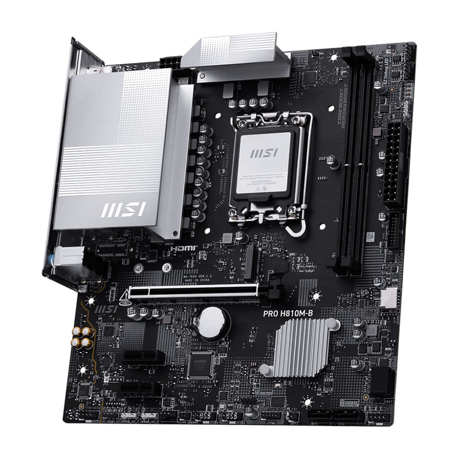 MSI PRO H810M-B Micro-ATX  - Carte mère MSI - grosbill.com - 1