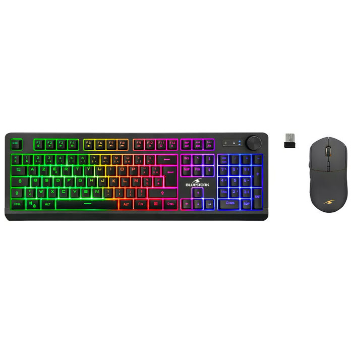 Bluestork Office Combo Lumi - Pack Clavier/Souris - grosbill.com - 0