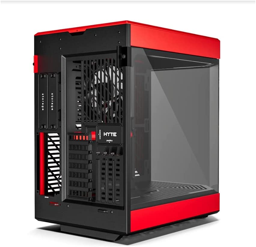 Hyte Y-60 Rouge Rouge - Boîtier PC Hyte - grosbill.com - 2
