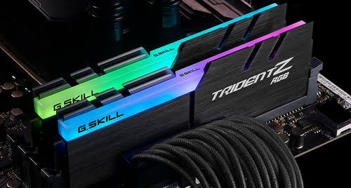 G.Skill Trident Z RGB 32Go (2x16Go) DDR4 4400MHz - Mémoire PC G.Skill sur grosbill.com - 4