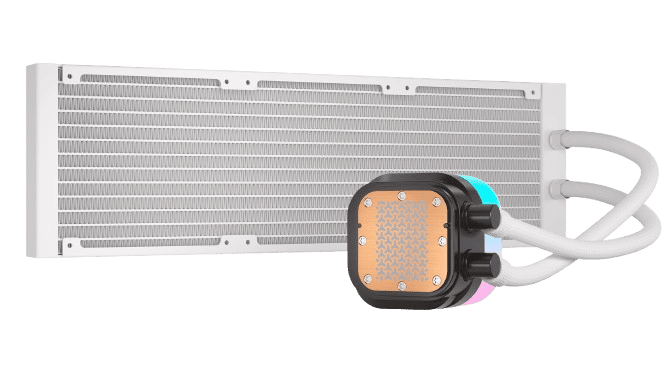 Corsair iCUE LINK TITAN - 360 RX RGB AIO/360mm - Blanc - Watercooling - 9