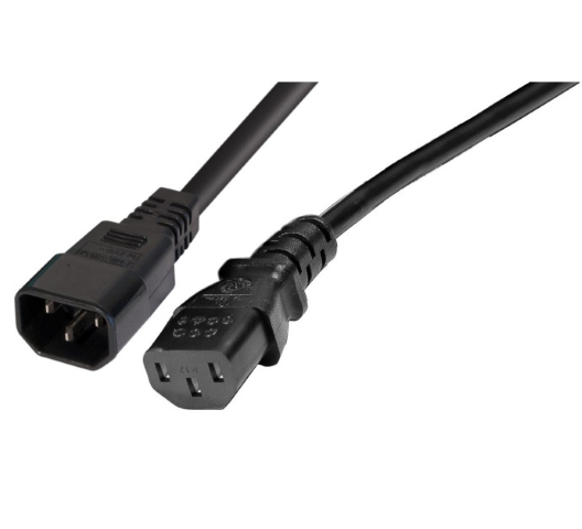 Câble alimentation C14/C13 - 3m - Noir - Connectique PC - 0