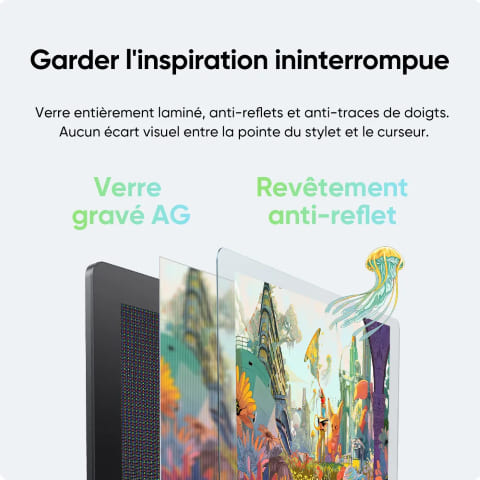 XPPEN Artist Pro 24 Gen 24K/5080LPI/24"/Noir - Tablette graphique - 6