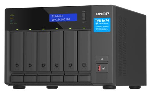Qnap 6bay QuTS hero NAS Intel C i5-12400 6c