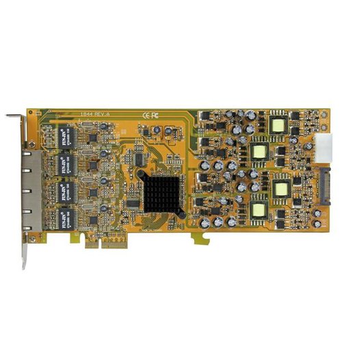 StarTech PCI-E - 4 ports Gigabit PoE - ST4000PEXPSE  - Carte réseau - 3