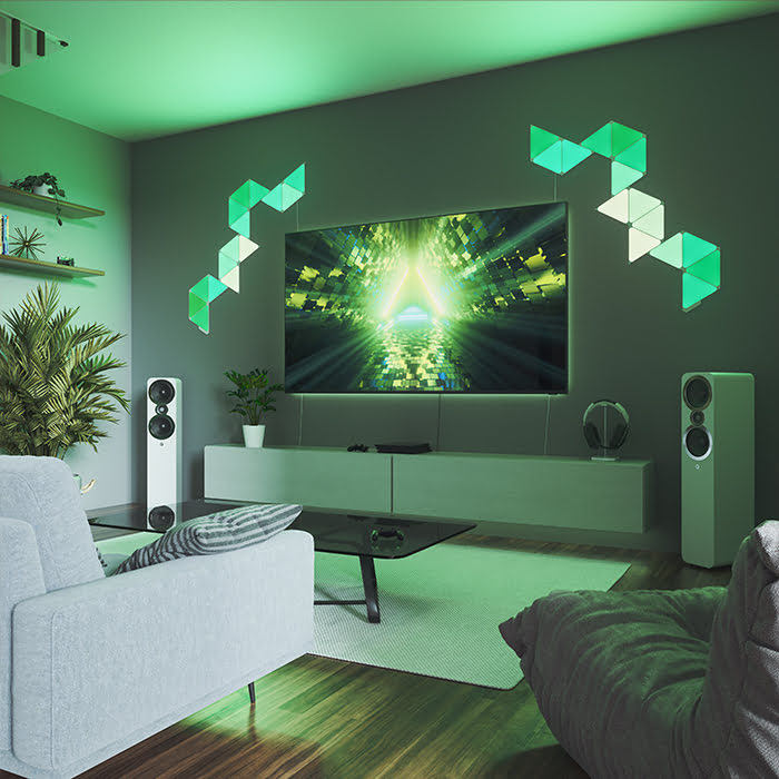 Nanoleaf Shapes Triangles Pack Expansion - 3 pièces (NL47-0001TW-3PK) - Achat / Vente Objet connecté / Domotique sur grosbill.com - 6