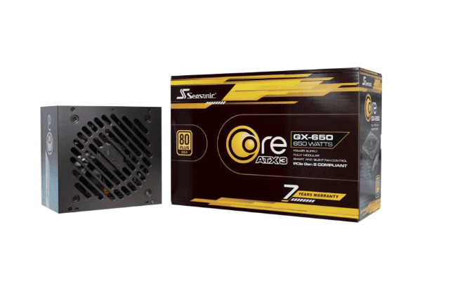 Seasonic 80+ Gold (650W) - Alimentation Seasonic - grosbill.com - 0