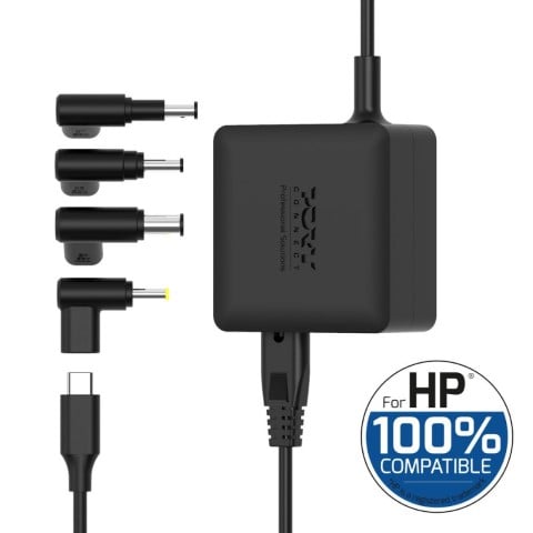 Port  Alimentation secteur GaN 65W pour HP - 4 embouts (904065HPEU) - Achat / Vente Chargeur sur grosbill.com - 5