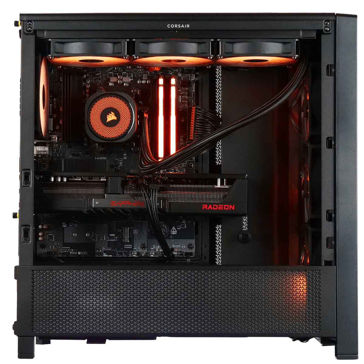 Grosbill REACTOR - R5-7500F/9070XT/32Go/1To (PCG-10603070) - Achat / Vente PC Fixe sur grosbill.com - 1