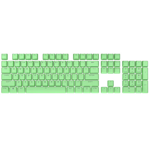 image produit Corsair PBT Double - Shot Pro Keycaps (Vert)  Grosbill