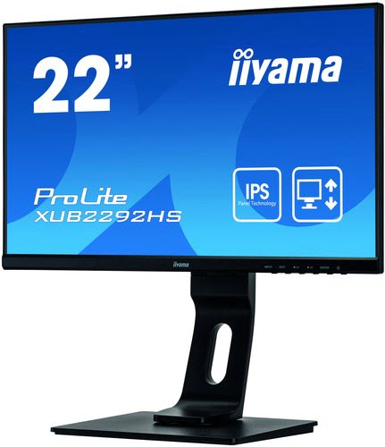 Iiyama 22 pouces  XUB2292HS-B1 -- - Ecran PC Iiyama - grosbill.com - 9
