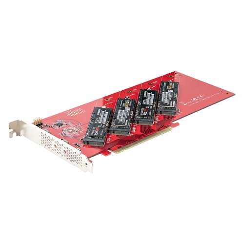 QUAD M.2 PCIE SSD ADAPTER CARD - Achat / Vente sur grosbill.com - 7