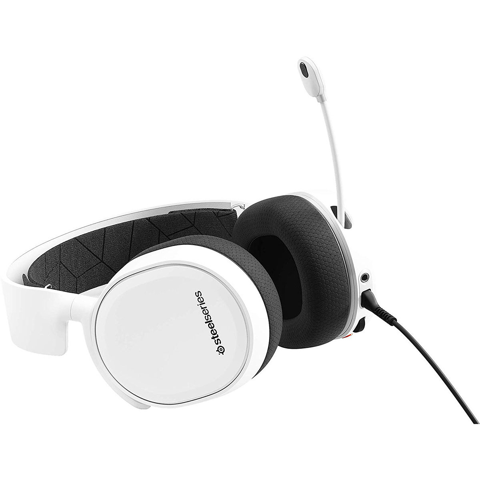 SteelSeries Arctis 3 Blanc Stereo Blanc - Micro-casque - 1